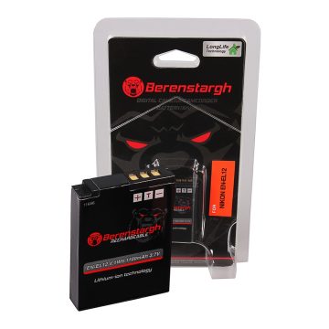   Nikon EN-EL12 Berenstargh Prémium fényképezőgép akkumulátor (11686)