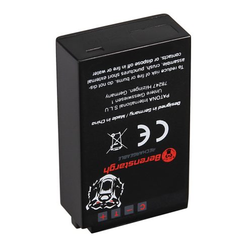 Nikon EN-EL20 Berenstargh  Prémium fényképezőgép akkumulátor (12706)