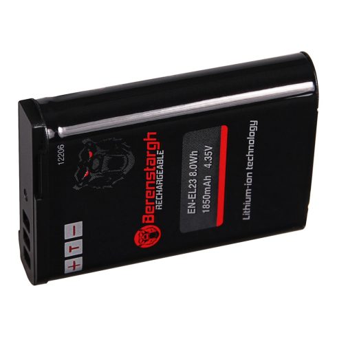 Nikon EN-EL23 Berenstargh Prémium fényképezőgép akkumulátor (12206)