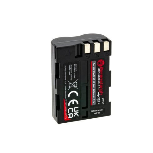 Nikon EN-EL3E Berenstargh Prémium fényképezőgép USB-C akkumulátor (13736)