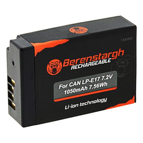 Canon LP-E17 Berenstargh Prémium dekódolt fényképezőgép akkumulátor (13486)