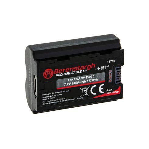 Fuji NP-W126S Berenstargh Prémium fényképezőgép USB-C akkumulátor (13976)