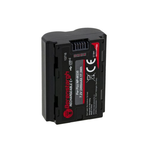 Fuji NP-W235 Berenstargh Prémium fényképezőgép USB-C akkumulátor (13716)