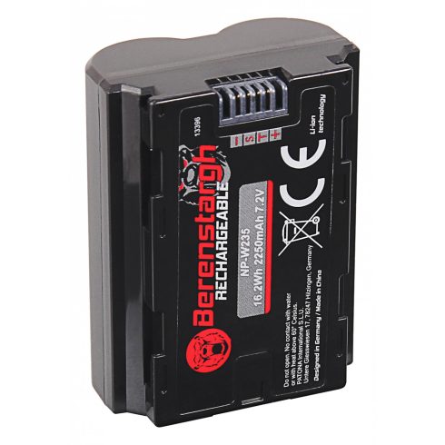 Fuji NP-W235 Berenstargh Prémium fényképezőgép akkumulátor (13396)