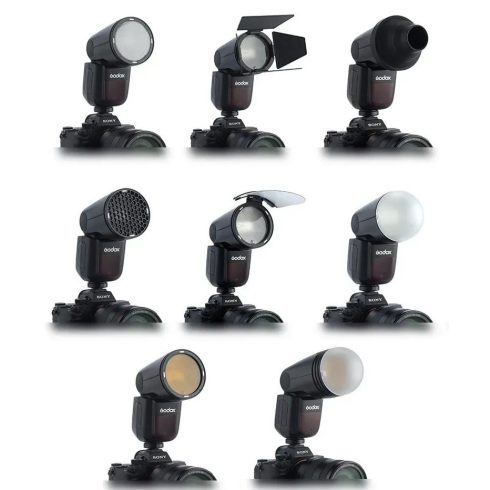 Godox AK-R1 fényformáló készlet V1 körfejes vakukhoz