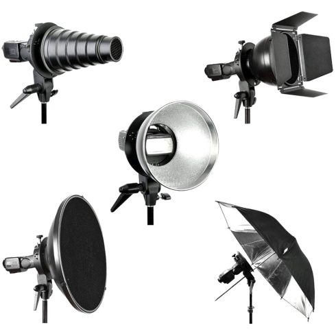 Godox S típusú vakutartó 1 rendszervakuhoz Bowens adapterrel