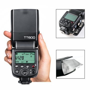   Godox TT600 rendszervaku Canon/Nikon/Pentax/Olympus/Fuji digitális fényképezőgépekhez