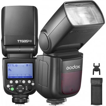   Godox TT685IIC rendszervaku Canon digitális fényképezőgépekhez