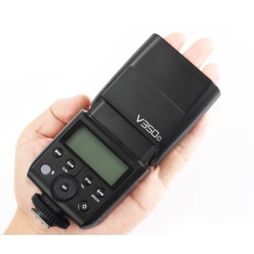   Godox V350C akkumulátoros rendszervaku Canon digitális fényképezőgépekhez