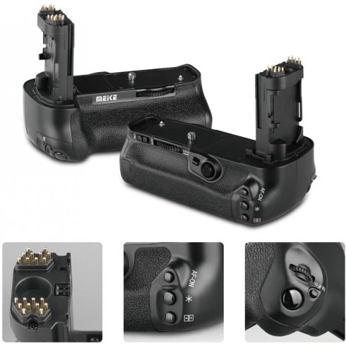 Meike MK-5D4 PRO portrémarkolat Canon EOS 5D Mark IV fényképezőgéphez, BG-E20