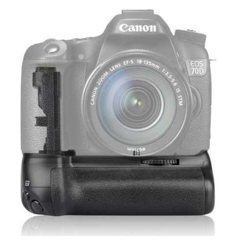 Canon EOS 70D/80D/90D portrémarkolat, Meike BG-E14 markolat, Canon BG-E14