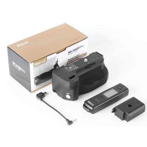Sony A6600 portrémarkolat, Meike MK-A6600 PRO távirányítóval
