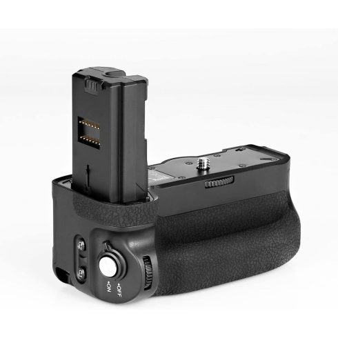 Meike MK A9 portrémarkolat Sony A9/A7 III/A7R III fényképezőgépekhez, VG-C3EM