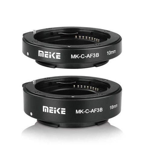 Meike MK-C-AF3-B makro közgyűrűsor Canon EOS M rendszerű MILC fényképezőgépekhez