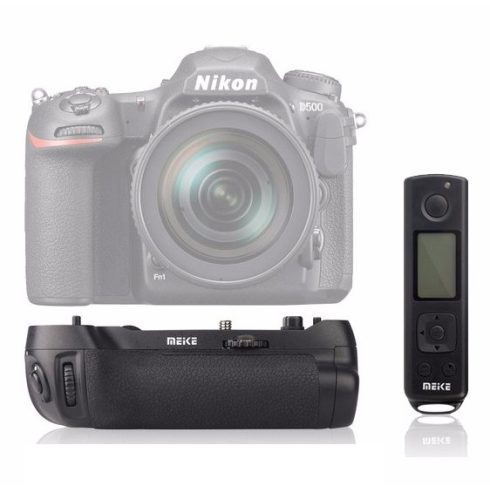 Meike MB-D500 PRO portrémarkolat Nikon D500 fényképezőgéphez MB-D17