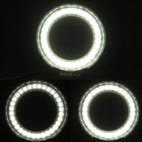 Meike MK-FC100 Univerzális körvaku, körvilágítás  Nikon/Canon/Olympus/Pentax/Sony gépekhez