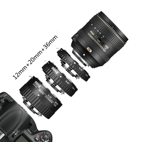 Meike MK-N-AF1-A Makro közgyűrűsor Nikon DSLR gépekhez! 