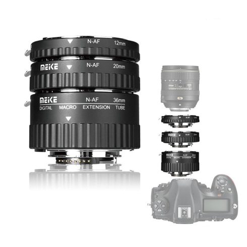 Meike MK-N-AF1-A Makro közgyűrűsor Nikon DSLR gépekhez! 