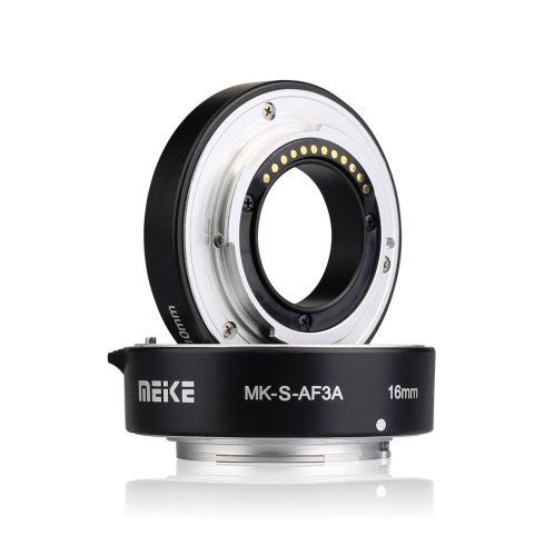 Meike MK-S-AF3A makro közgyűrűsor Sony MILC fényképezőgépekhez