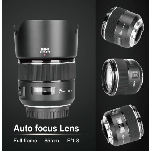 Meike 85 mm F/1.8  AF objektív Nikon full-frame/APSC fényképezőgépekhez