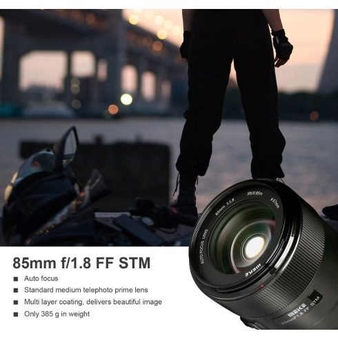 Meike 85 mm F/1.8  AF objektív Sony E bajonettes fényképezőgépekhez