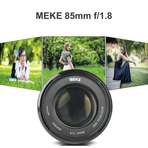 Meike 85 mm F/1.8  AF objektív Sony E bajonettes fényképezőgépekhez