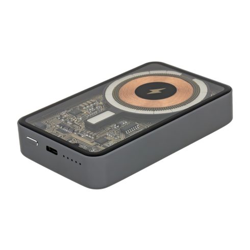 Patona Clear 3.0 átlátszó 10.000 mAh-s, wireless powerbank (9992)