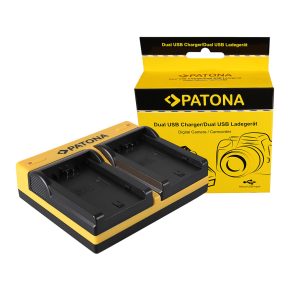   Sony NP-FZ100 Patona dupla USB-s fényképezőgép akkumulátor töltő (191683)