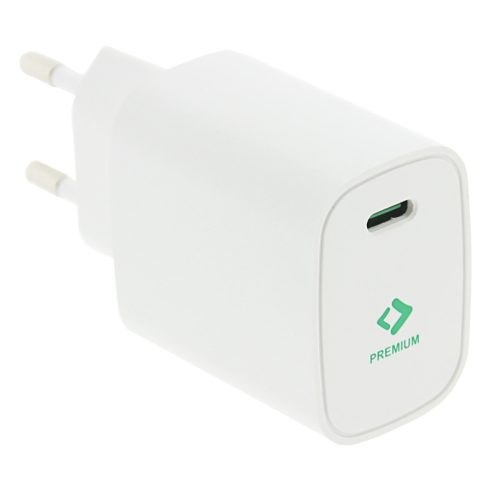 Patona PD 20W-os adapter, USB C kimenettel akkutöltőkhöz - fehér (2592)