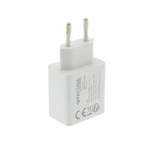 PATONA Premium GaN PD35W Adapter 2xUSB-C PD3.0 QC3.0 (2645)