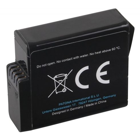 PATONA PLATINUM AHDBT-801 GoPro akciókamera akkumulátor Hero 8 AHDBT-801 Hero 7 AHDBT-701 Hero 6 Hero 5 AHDBT-501