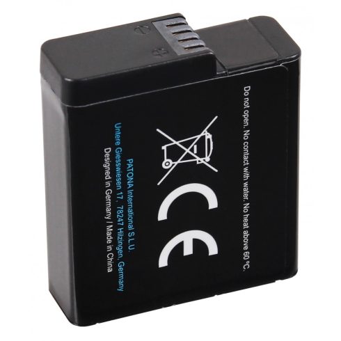 PATONA PLATINUM AHDBT-801 GoPro akciókamera akkumulátor Hero 8 AHDBT-801 Hero 7 AHDBT-701 Hero 6 Hero 5 AHDBT-501