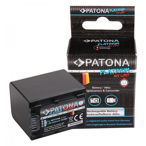 Sony NP FV70A Patona Platinum kamera akkumulátor (1311)