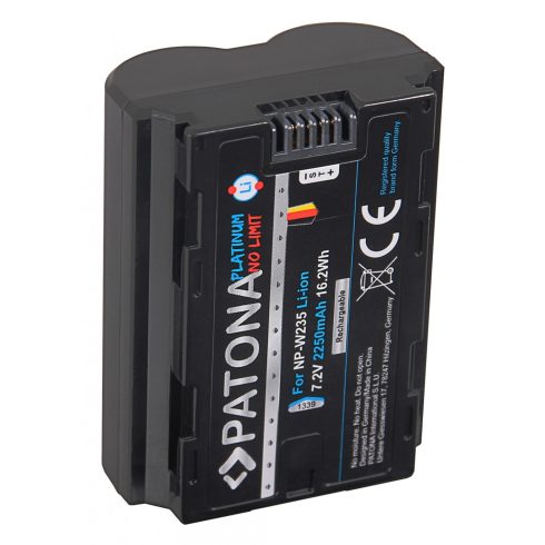 Fuji NP-W235 Patona Platinum fényképezőgép akkumulátor (1339)