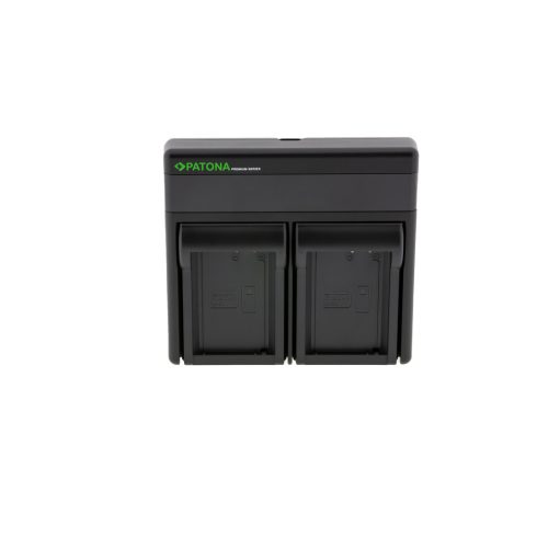 Canon LP-E10 Patona Premium dupla PD okos akkumulátortöltő (121629)