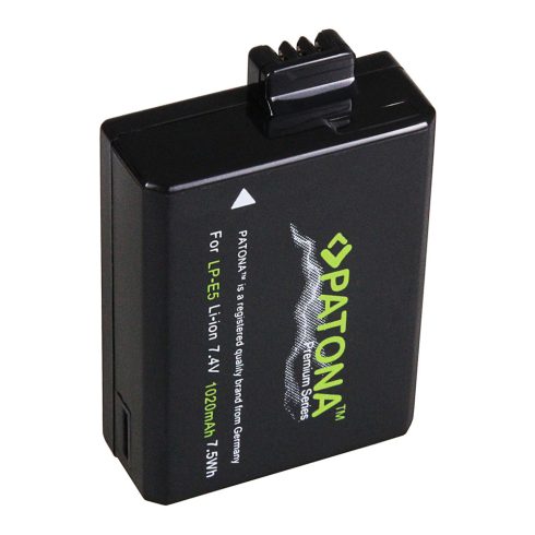 Canon LP-E5 PATONA Premium fényképezőgép akkumulátor (1211)