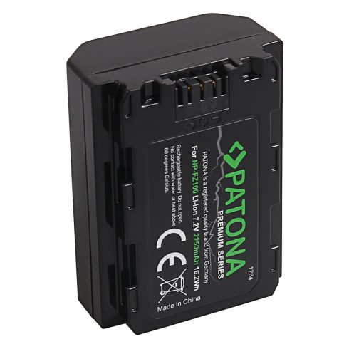 Sony NP-FZ100 Patona PREMIUM  fényképezőgép akkumulátor (1284)