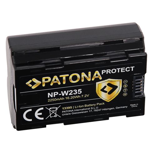 Fuji NP-W235 Patona PROTECT fényképezőgép akkumulátor (13395)