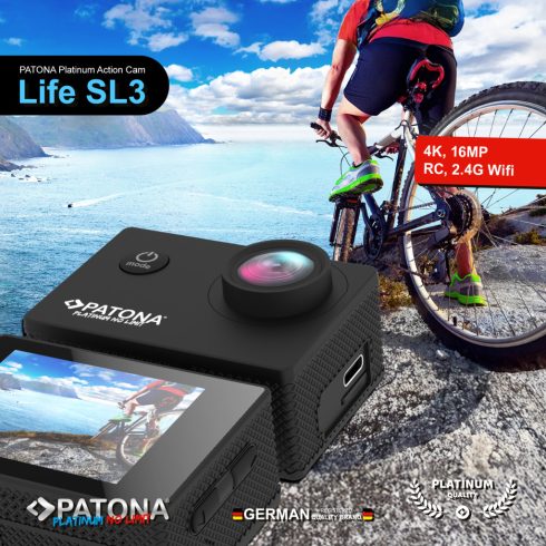 PATONA Platinum Action Cam Life SL3 – 4K akciókamera (4235)