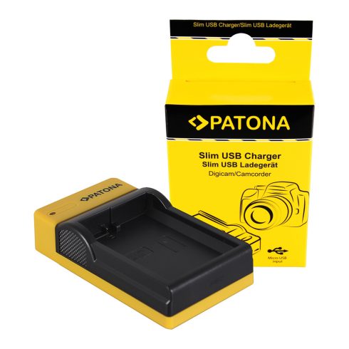 Nikon EN-EL14 Patona Slim mikro USB fényképezőgép akkumulátor töltő (151622)