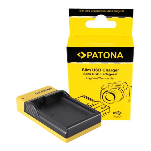 Nikon EN-EL15 Patona Slim mikro USB fényképezőgép akkumulátor töltő (151624)