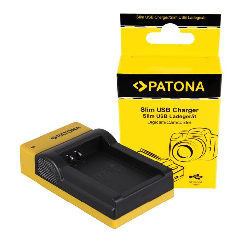 Canon LP-E12 Patona Slim mikro USB  akkumulátor töltő (151652)
