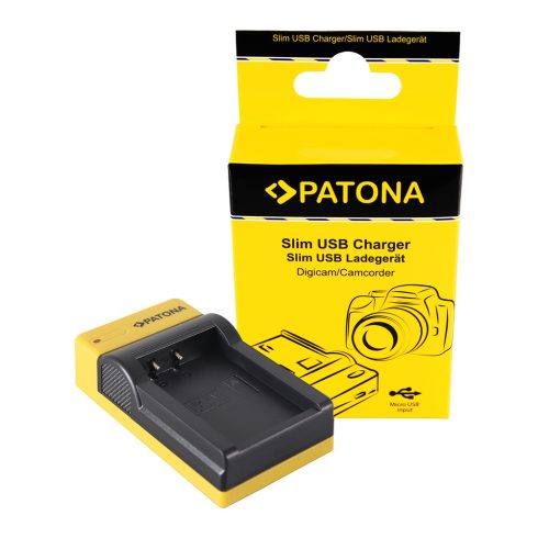 Canon LP-E17 Patona Slim mikro USB  akkumulátor töltő (151676)