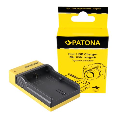 Canon LP-E6 Patona Slim mikro USB  akkumulátor töltő (151583)