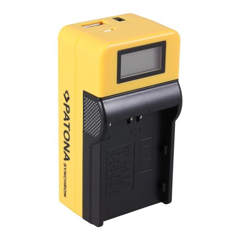 Nikon EN-EL3e Patona szinkron lcd kijelzős  akkumulátortöltő (4533)