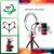 PATONA_VLOGGER_KIT_R2_LED RINGLIGHT, KÖRFÉNY ASZTALI ÁLLVÁNNYAL, TÁVIRÁNYÍTÓVAL