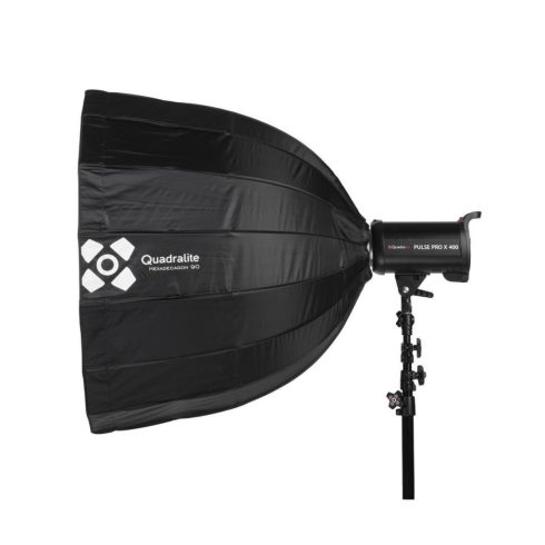 Quadralite  professzionális ernyőként nyitható 90 cm-es softbox