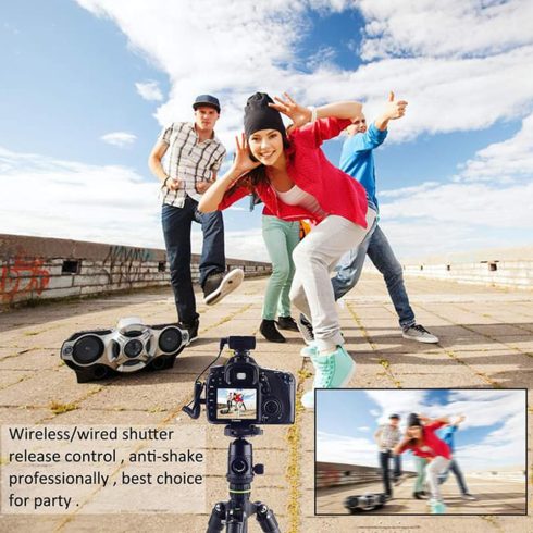 Viltrox JY-710 C1 vezeték nélküli / vezetékes kioldó, távvezérlő Canon, Olympus, Fujifilm, stb. fényképezőgépekhez