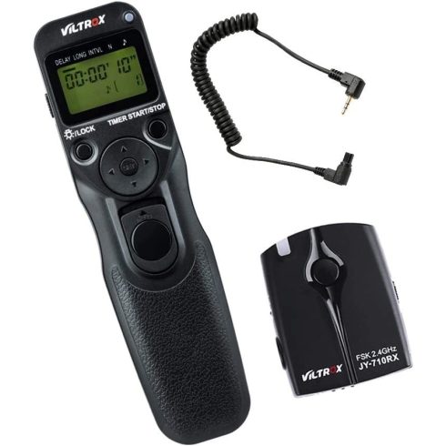 Viltrox JY-710 S2 vezeték nélküli / vezetékes kioldó, távvezérlő Sony fényképezőgépekhez