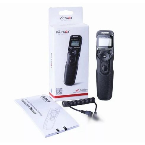 Viltrox MC-C1 vezetékes kioldó, távvezérlő Canon, Olympus, Fujifilm, stb. fényképezőgépekhez